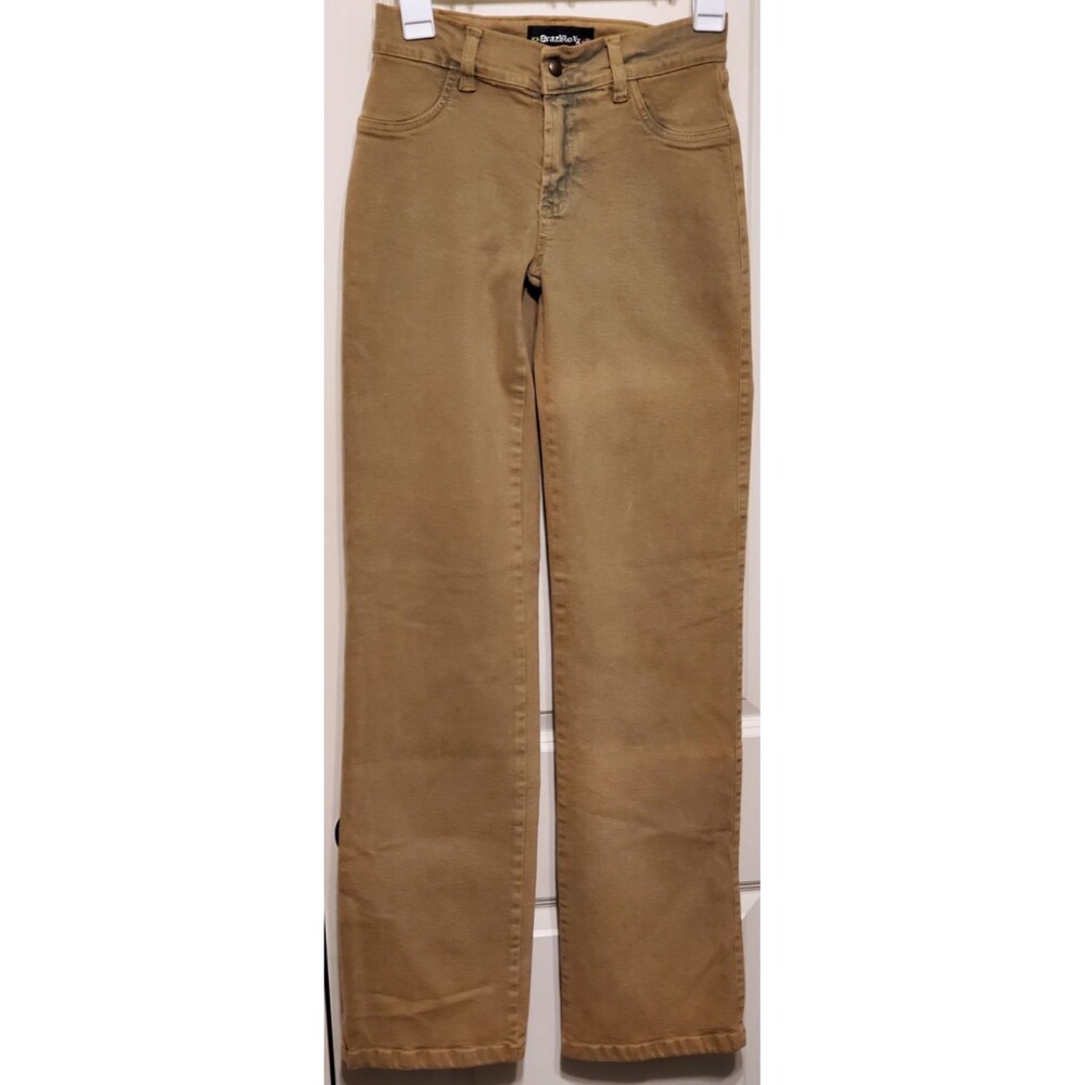 BrazilRoxx Jeans BR 38/US 2 Brown/Tan - NEW W/O Tags